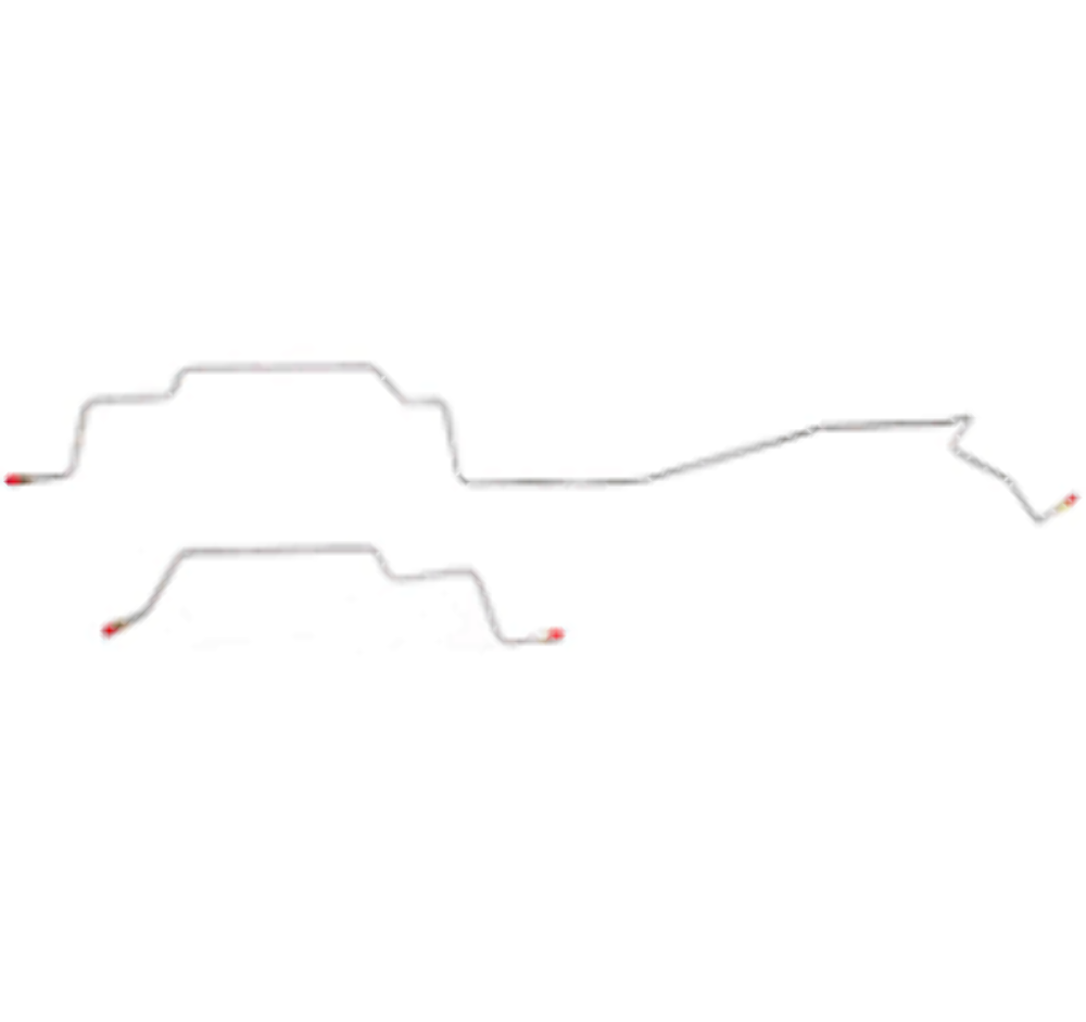 95-97 Dodge Ram 2500 Brake Line Kit 4WD Ext Cab/Short Bed Stainless Steel - Complete Brake Line Kit Car Part People