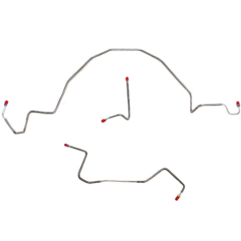 98-01 Ford Ranger Complete Brake Line Kit 2WD RWABS ExtCab ShortBed/RegCab Long Bed CBK0019OM