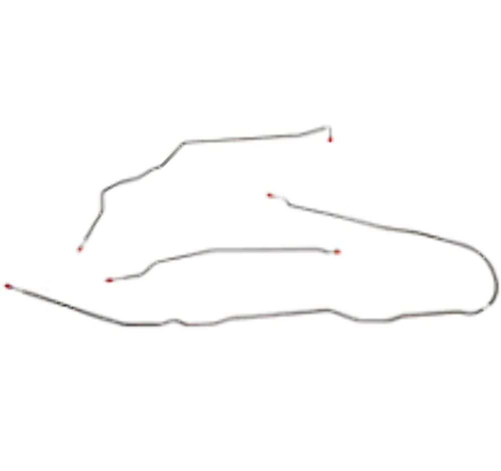98-01 Ford Ranger Complete Brake Line Kit 2WD RWABS ExtCab ShortBed/RegCab Long Bed CBK0019OM - Complete Brake Line Kit Car Part People