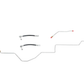 02-05 Dodge Ram 1500 Brake Line Kit 4WD Ext Cab/Short Bed RWABS