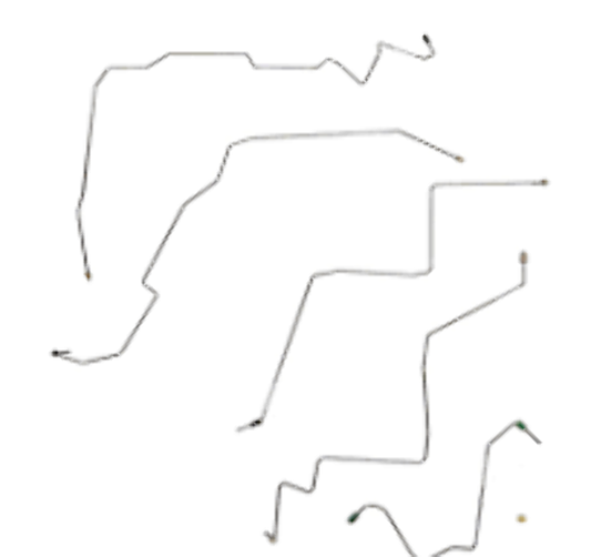 02-05 Dodge Ram 1500 Brake Line Kit 4WD Ext Cab/Short Bed RWABS - Complete Brake Line Kit Car Part People