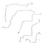 02-05 Dodge Ram 1500 Brake Line Kit 4WD Ext Cab/Short Bed RWABS