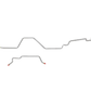 98-01 Dodge Ram 2500 Brake Line Kit 4WD Ext Cab/Long Bed AWABS Auto Trans - Complete Brake Line Kit Car Part People
