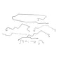 Fine Lines CBK0025SS - 98-01 Dodge Ram 2500 Brake Line Kit Ext Cab/Long 4x4 Bed Stainless Steel