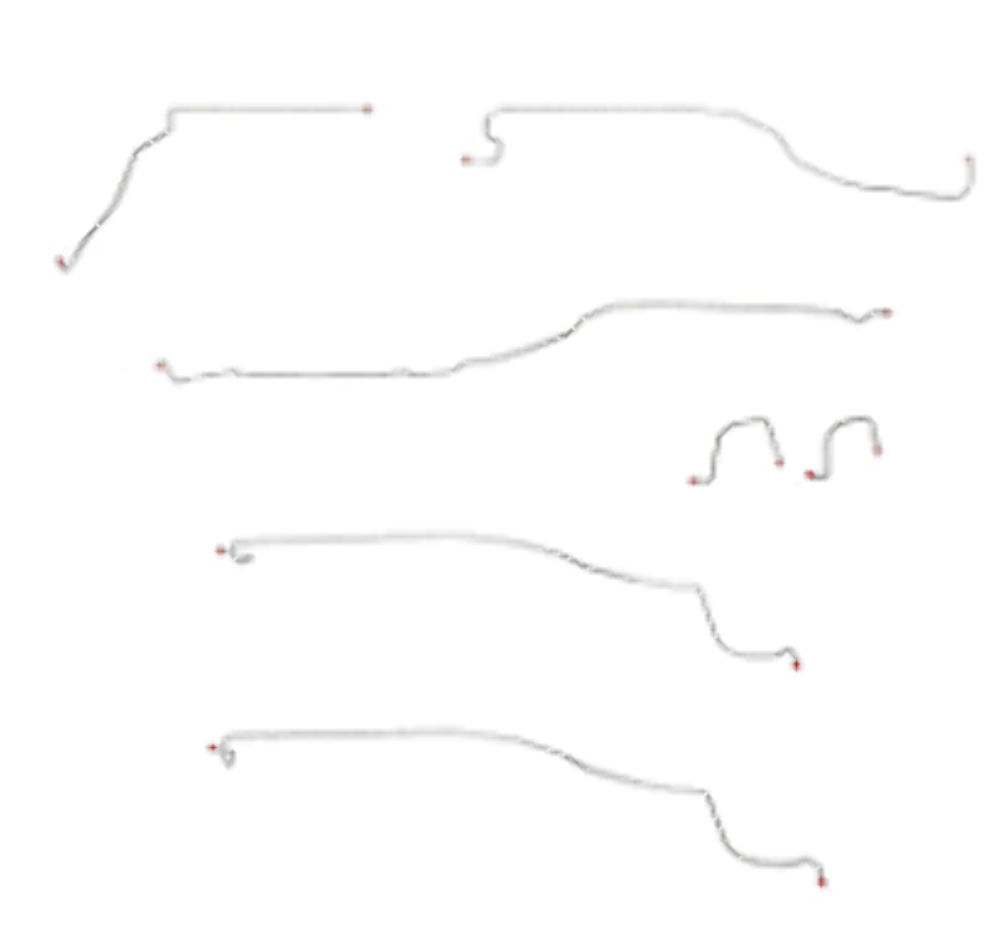 03-04 Chevrolet Silverado 1500 Brake Line Kit 4WD Stainless Steel - Complete Brake Line Kit Car Part People