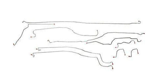 03-04 Chevrolet Silverado 1500 Brake Line Kit 4WD Stainless Steel