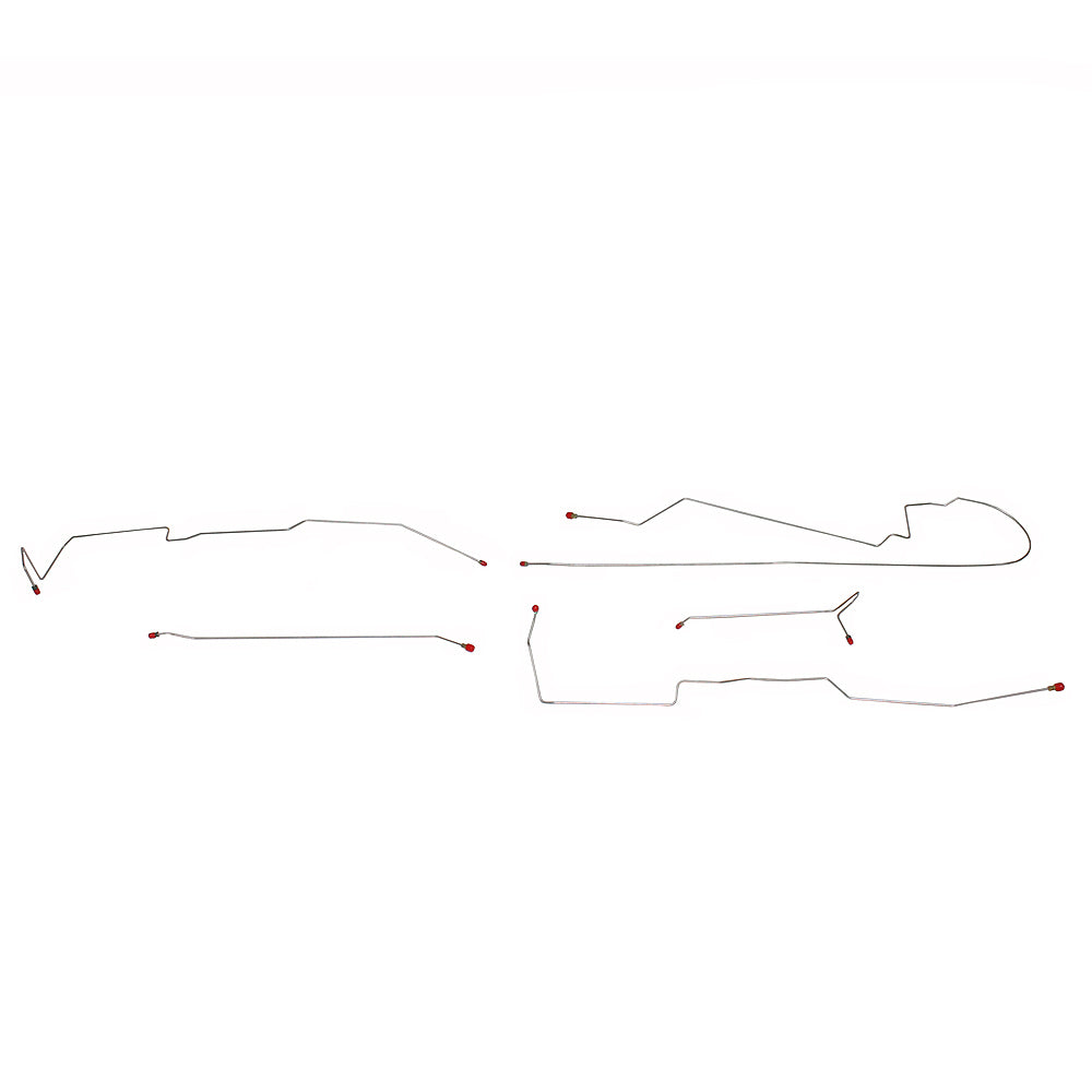 1999-2004 Chrysler 300M Complete Brake Line Kit w/ AWABS Traction Control CBK0027OM - Complete Brake Line Kit Car Part People