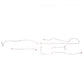 1999-2004 Chrysler 300M Complete Brake Line Kit w/ AWABS Traction Control CBK0027OM
