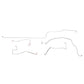 1999-2004 Chrysler 300M Complete Brake Line Kit w/ AWABS Traction Control CBK0027OM - Complete Brake Line Kit Car Part People