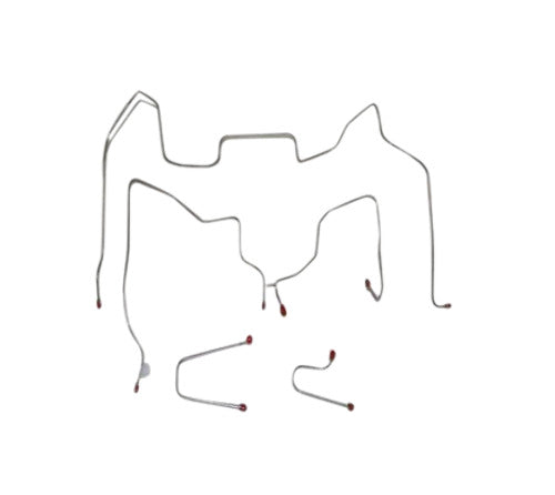 1995-2000 Chevrolet K2500 Complete Brake Line Kit Reg Cab Long Bed Stainless CBK0028SS