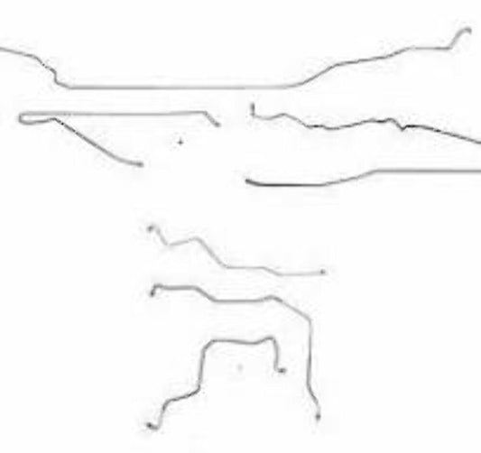 For Pontiac Sunfire 1996-1999 Complete Brake Line Kit -CBK0029SS-CPP
