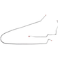 1995-96 Jeep Grand Cherokee Complete Brake Line Kit 4 Wheel Disc Steel CBK0034OM