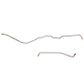 95-96 Jeep Grand Cherokee Brake Line Kit Stainless Steel