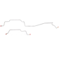 95-97 Dodge Ram 2500 Brake Line Kit 4WD Ext Cab/Long Bed RWABS