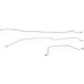 01-03 Chevrolet S-10 Brake Line Kit 4WD Ext Cab/Short Bed ZR2 Stainless Steel CBK0039SS