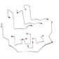 1998 - 2001 Dodge Ram 3500 Complete Brake Line Kit - CBK0040OM