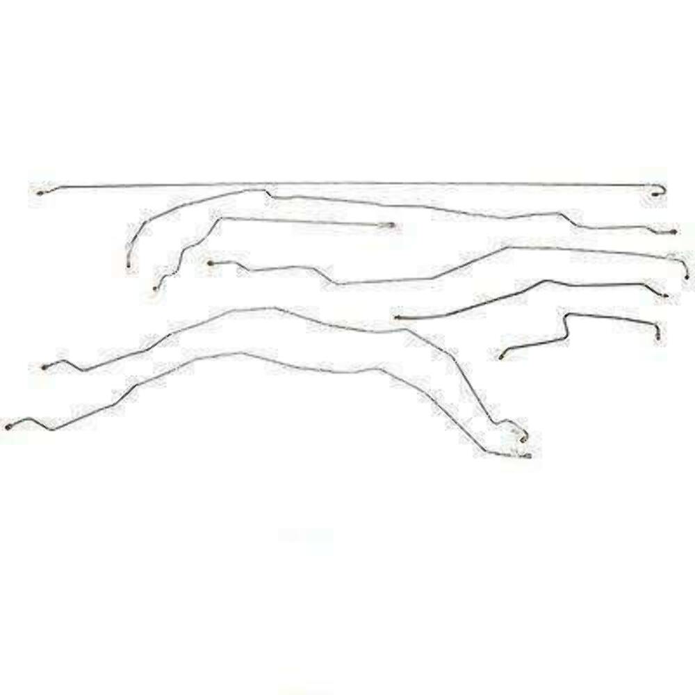 01-07 Chevrolet Silverado 2500 HD Brake Line Kit Reg Cab/Long Bed 6.0L - Complete Brake Line Kit Car Part People