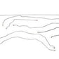 01-07 Chevrolet Silverado 2500 HD Brake Line Kit Reg Cab/Long  Stainless Steel