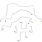 98-01 Dodge Ram 3500 Brake Line Kit 4WD Ext Cab/Short Bed  Stainless Steel