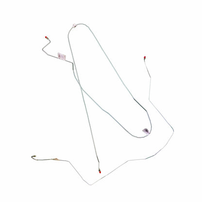 98-01 Dodge Ram 3500 Brake Line Kit 4WD Reg Cab/Long Bed AWABS Dually Drum Brake - Complete Brake Line Kit Car Part People