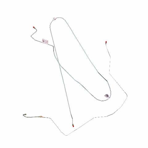 98-01 Dodge Ram 3500 Brake Line Kit 4WD Reg Cab/Long Bed  Stainless Steel