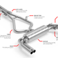 Fits 2022-2024 RS3 Audi  APR Catback Exhaust System - RS3 Sedan (8Y) CBK0053