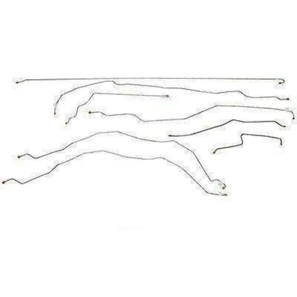 01-07 Chevrolet 3500 Complete Brake Line Kit Ext Cab/Long Bed CBK0053SS - Complete Brake Line Kit Car Part People