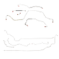 99-05 Buick Century Brake Line Kit AWABS - Complete Brake Line Kit Car Part People