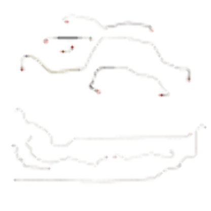 99-05 Buick Century Brake Line Kit AWABS - Complete Brake Line Kit Car Part People