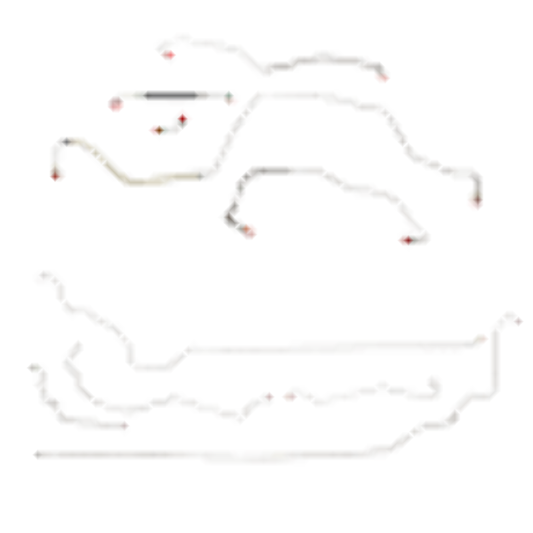 99-05 Buick Century Brake Line Kit AWABS - Complete Brake Line Kit Car Part People