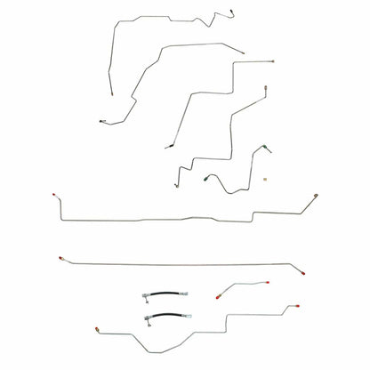 2002-05 Dodge Ram 1500 Brake Line Kit Quad Cab/Short Bed 4x4 Rear-ABS CBK0059SS - Complete Brake Line Kit Car Part People