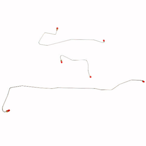 00-07 Ford Taurus Brake Line Kit Rear Drum, All-Wheel ABS, Steel CBK0060OM