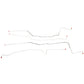 00-07 Ford Taurus Brake Line Kit Rear Drum AWABS Stainless Steel CBK0060SS - Complete Brake Line Kit Car Part People