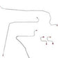 93-95 Jeep Wrangler Brake Line Kit Non ABS - Complete Brake Line Kit Car Part People
