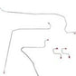 93-95 Jeep Wrangler Brake Line Kit Non ABS