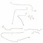 93-95 Jeep Wrangler Brake Line Kit Non ABS