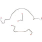 1998-2001 Ford Ranger Complete Brake Line Kit 2WD Reg Cab/Short Bed Stainless Steel
