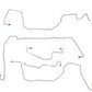 04-06 Pontiac GTO Brake Line Kit Stainless Steel