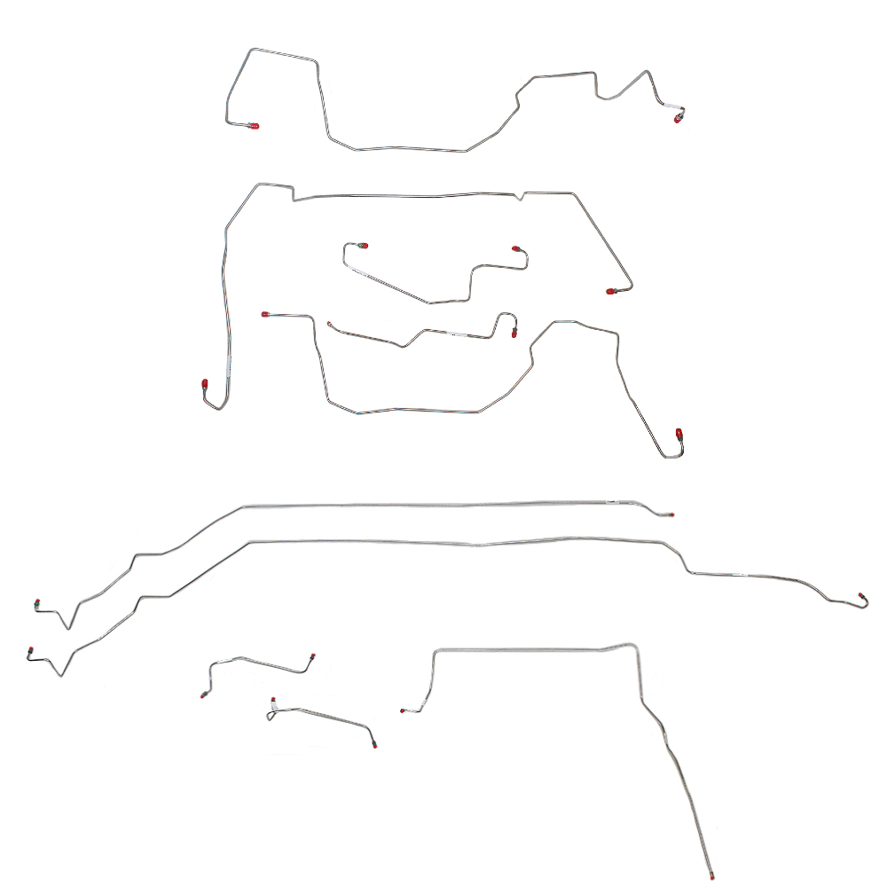 2005-2006 Pontiac GTO Complete Brake Line Kit Stainless Steel CBK0069SS