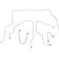 95-98 Chevrolet Silverado K1500 Brake Line Kit Reg Cab/Short Bed