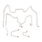 95-98 Chevrolet Silverado K1500 Brake Line Kit Reg Cab/Short Bed
