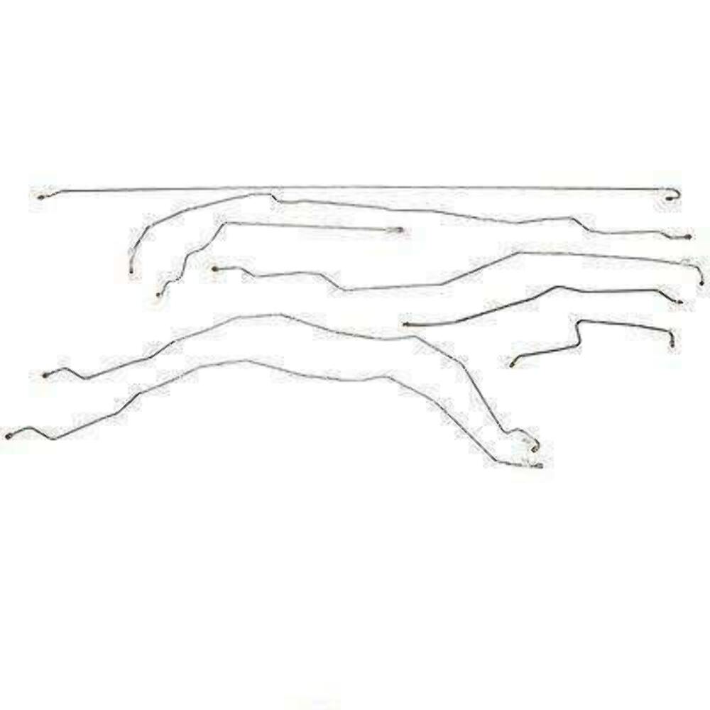 01-07 Chevrolet Silverado 2500 HD Brake Line Kit Crew Cab/Short Bed 6.0L - Complete Brake Line Kit Car Part People
