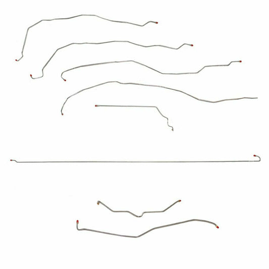 01-07 Chevrolet Silverado 2500HD Complete Brake Line Kit Crew Cab Short Bed Non Dually - Complete Brake Line Kit Car Part People