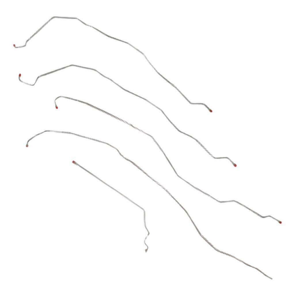01-07 Chevrolet Silverado 2500HD Complete Brake Line Kit Crew Cab Non Dually Stainless - Complete Brake Line Kit Car Part People