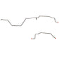 95-97 Dodge Ram 2500/3500 4WD Reg Cab/Long Bed RWABS Complete Brake Line Kit Steel