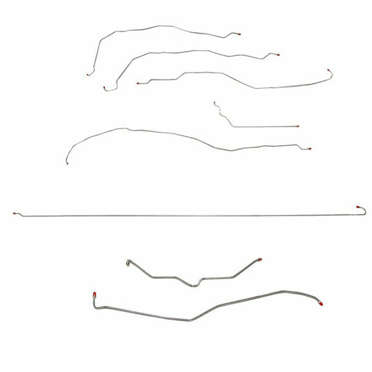 01-07 Chevrolet Silverado 2500 HD Brake Line Kit Ext Cab/Short Bed - Complete Brake Line Kit Car Part People