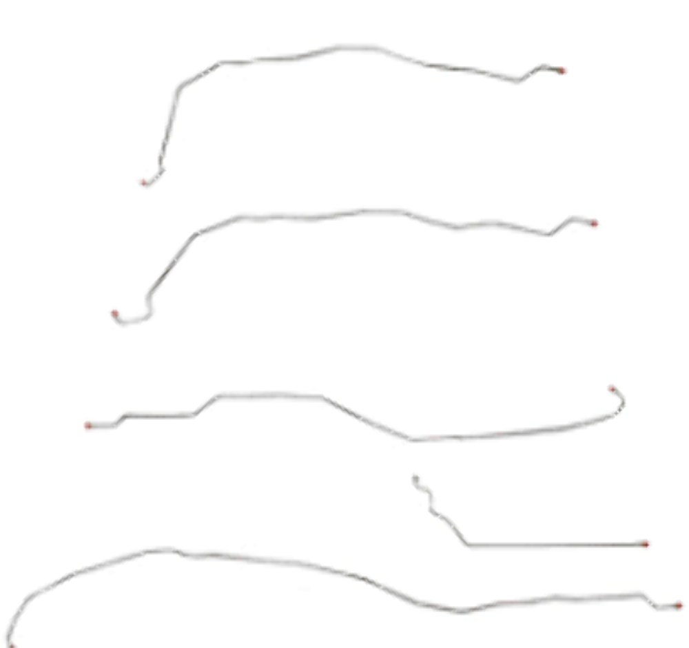 2001-2007 Chevrolet Silverado 2500HD Complete Brake Line Kit Ext Cab Short Bed Stainless