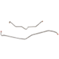 2001-2007 Chevrolet Silverado 2500HD Complete Brake Line Kit Ext Cab Short Bed Stainless
