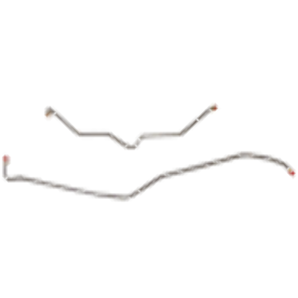 2001-2007 Chevrolet Silverado 2500HD Complete Brake Line Kit Ext Cab Short Bed Stainless