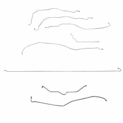 01-07 Chevrolet 2500 HD Brake Line Kit Ext Cab/Short Bed Stainless Steel - Complete Brake Line Kit Car Part People